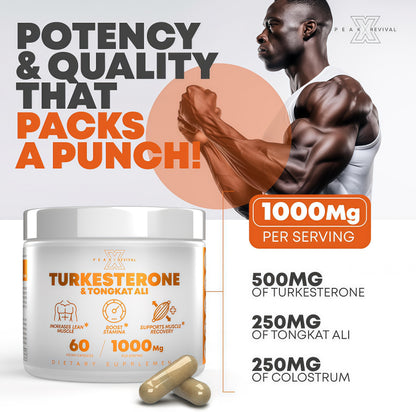 Turkesterone & Tongkat Ali